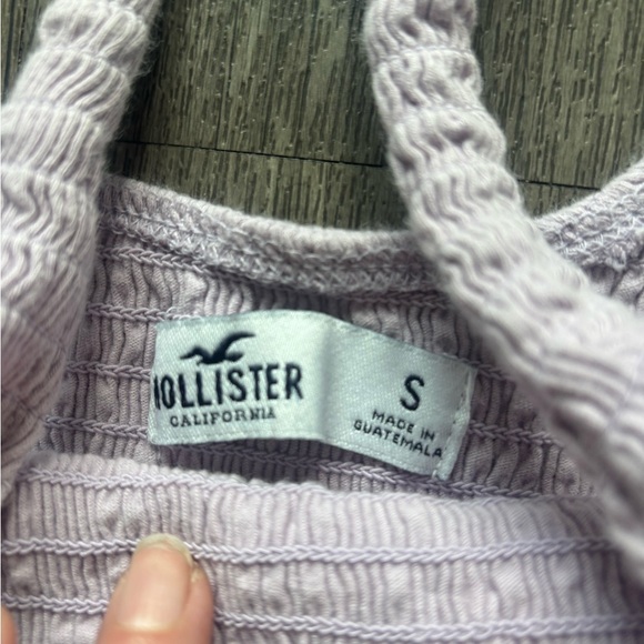 Hollister Lilac Textured Tank Top - Picture 2 of 4